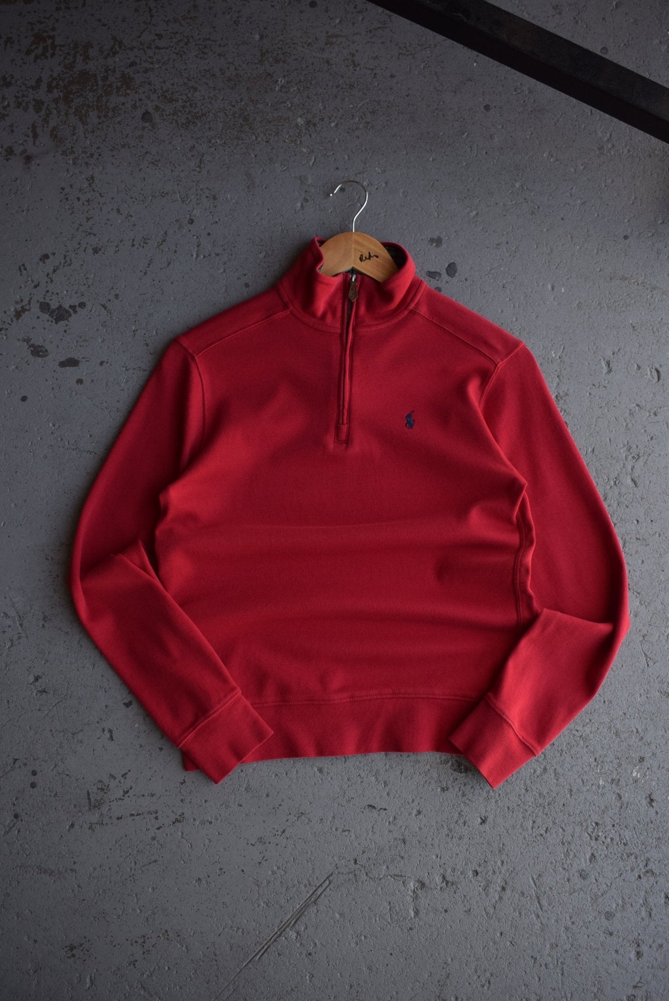 Vintage Polo Ralph Lauren Classic Logo Embroidered Quarter Zip (XS/S) - Retrospective Store