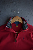 Vintage Polo Ralph Lauren Classic Logo Embroidered Quarter Zip (XS/S) - Retrospective Store