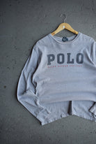 Vintage Polo Ralph Lauren Spellout Long Sleeve Tee (M) - Retrospective Store