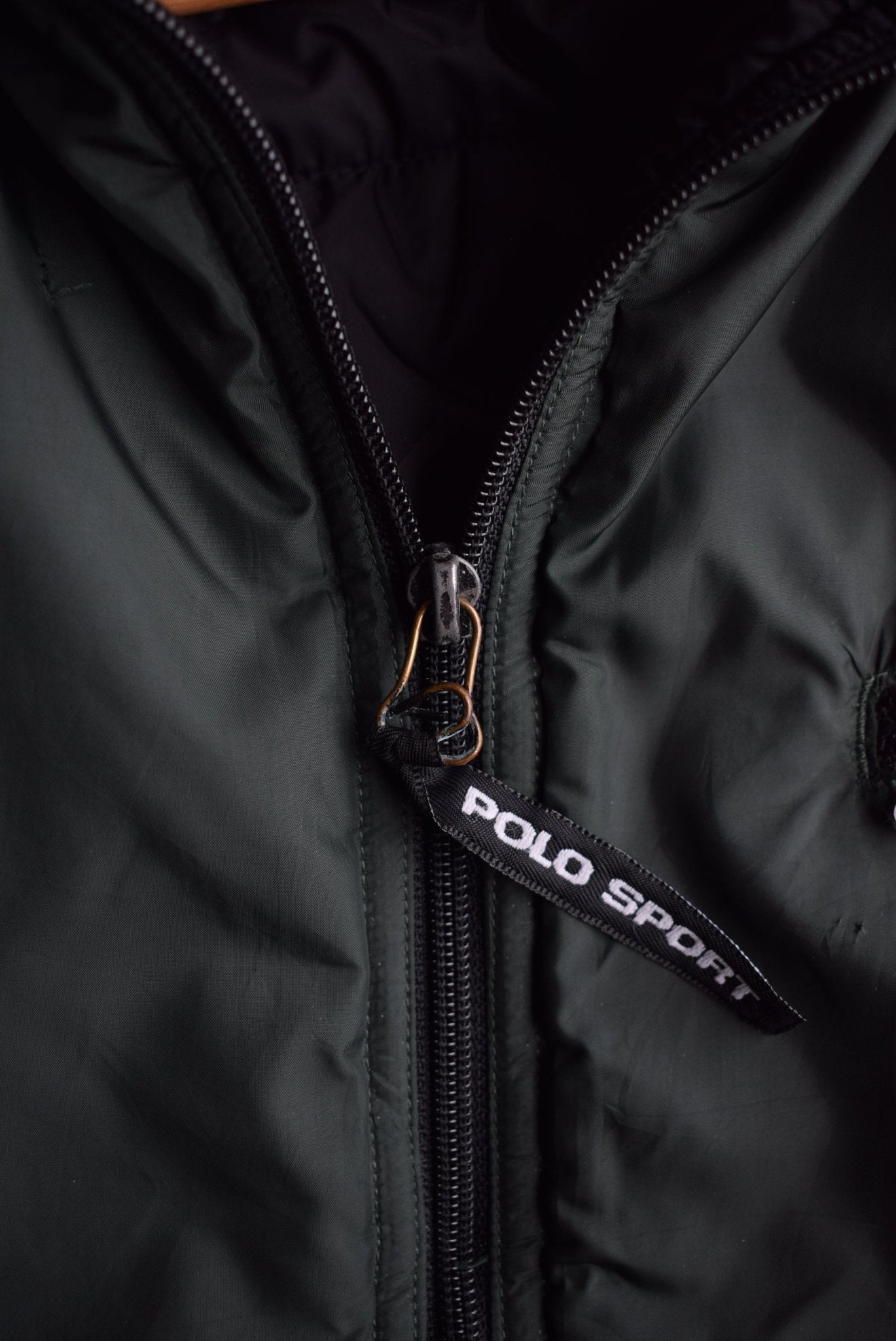 Vintage Polo Sport Ralph Lauren Embroidered Puffer Jacket (L/XL) - Retrospective Store