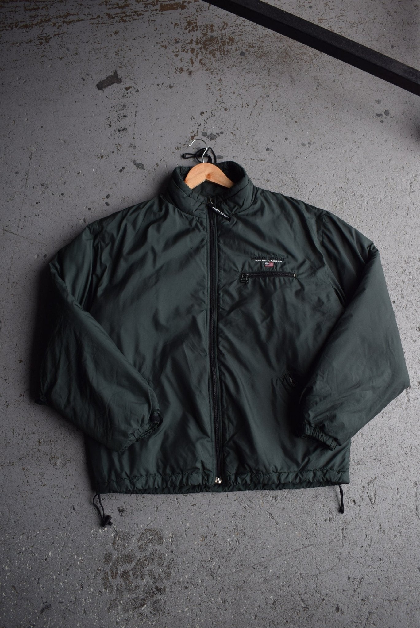 Vintage Polo Sport Ralph Lauren Embroidered Puffer Jacket (L/XL) - Retrospective Store