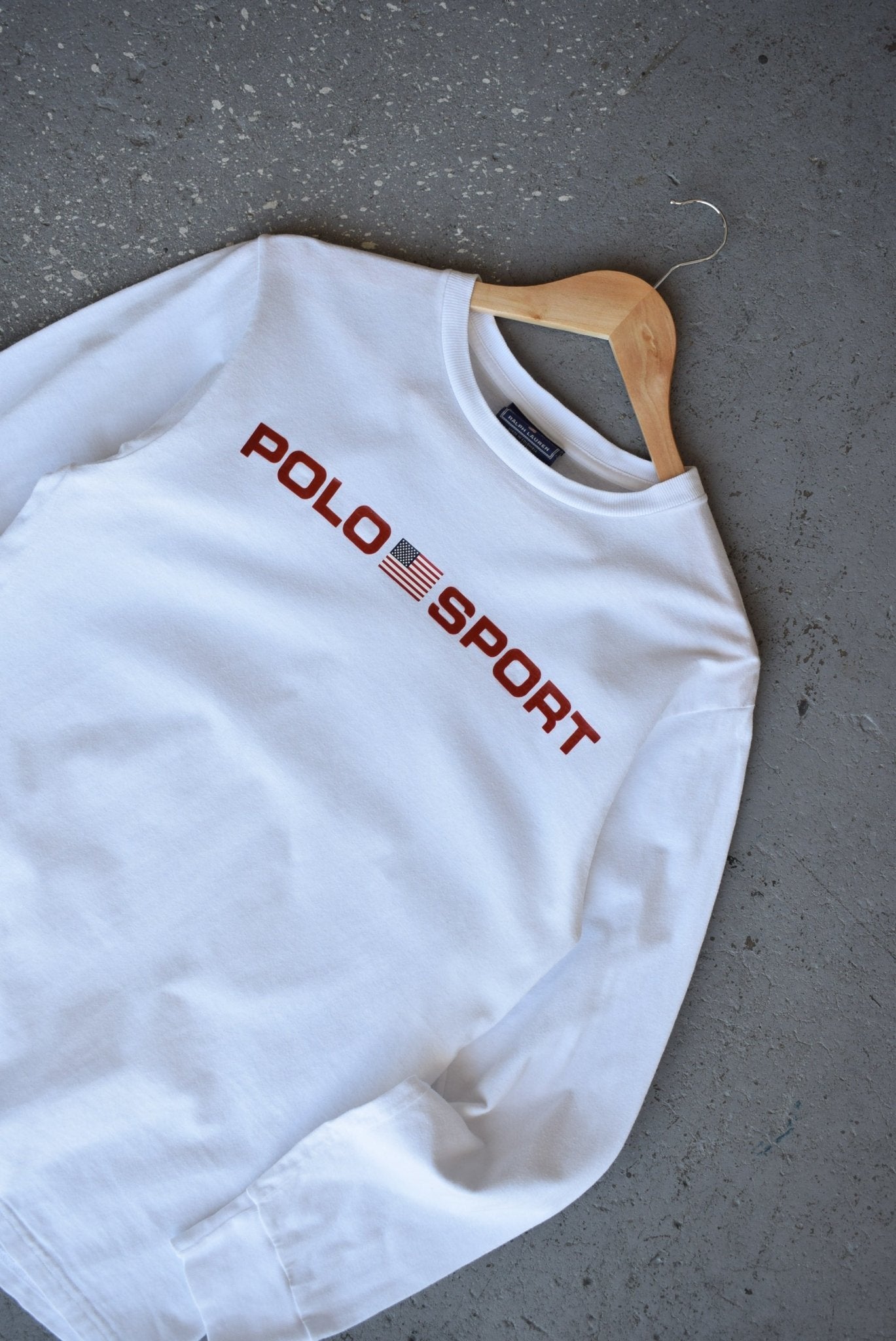 Vintage Polo Sport Ralph Lauren Long Sleeve Tee (S/M) - Retrospective Store
