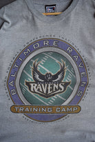 Vintage Pro Player NFL Baltimore Ravens Training Camp Tee (XL) - Retrospective Store