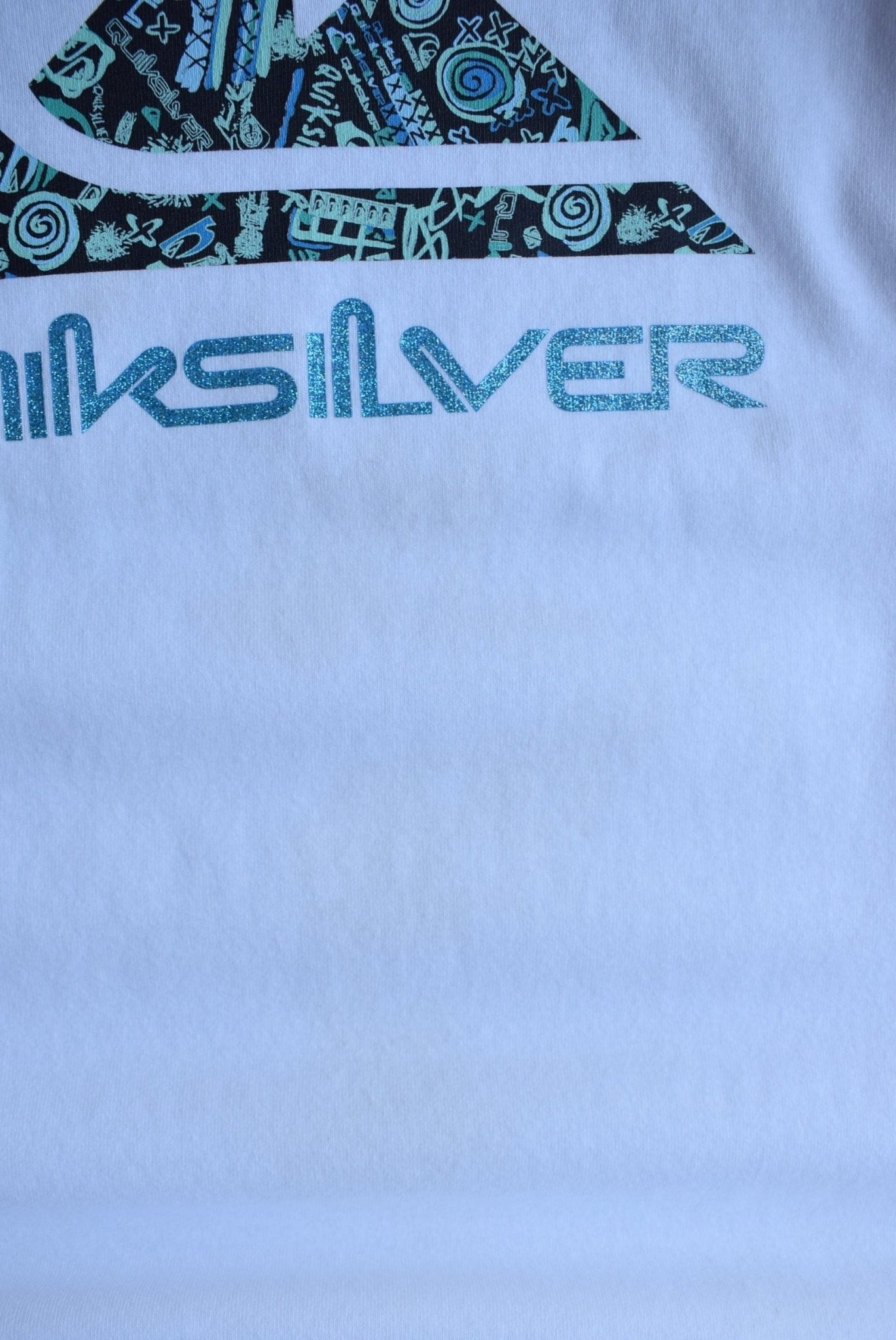 Vintage Quiksilver Classic Logo Long Sleeve Tee (M) - Retrospective Store