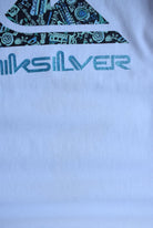 Vintage Quiksilver Classic Logo Long Sleeve Tee (M) - Retrospective Store