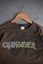 Vintage Quiksilver Spellout Tee (S) - Retrospective Store