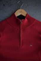 Vintage Ralph Lauren Classic Logo Embroidered Quarter Zip (M) - Retrospective Store
