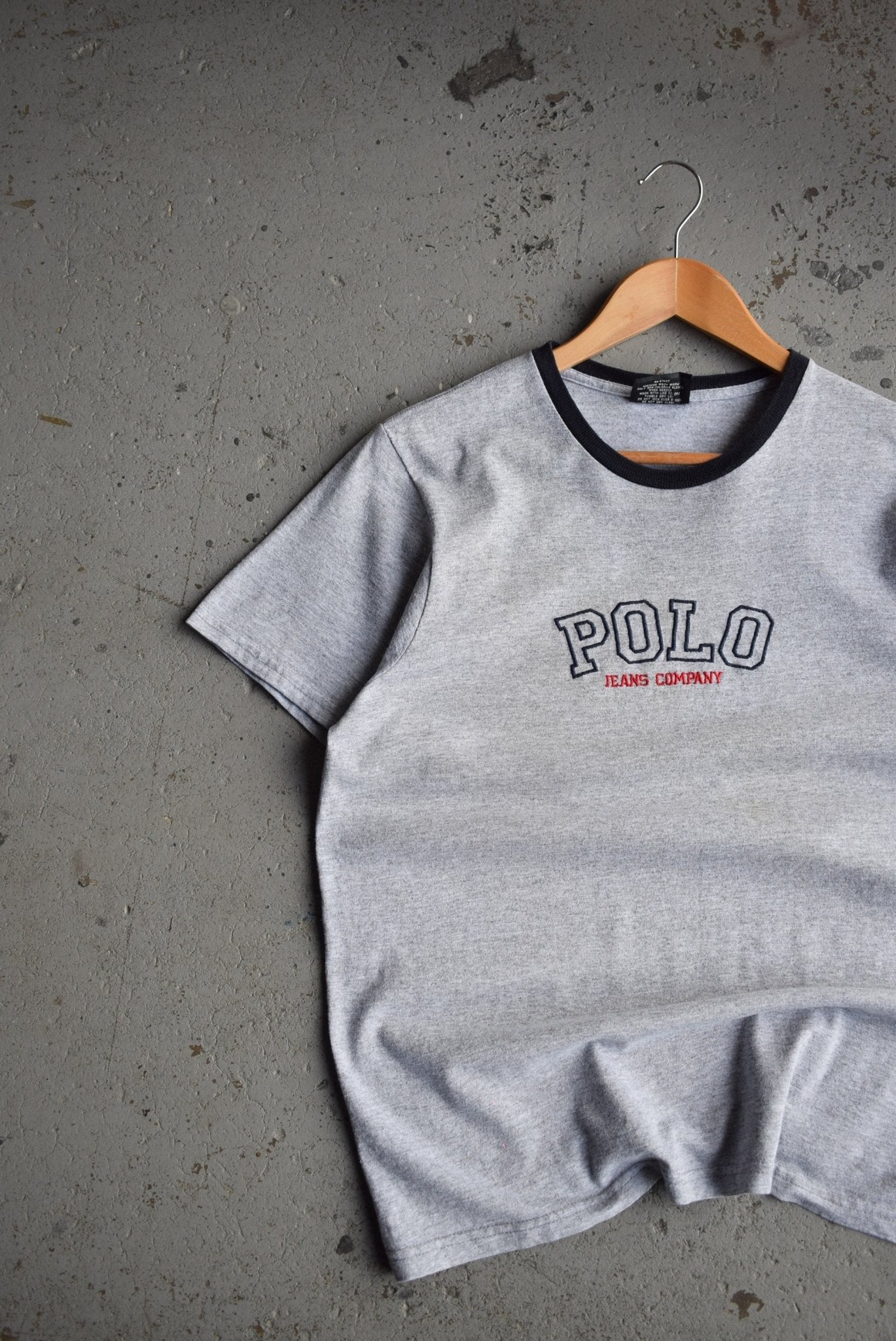 Vintage Ralph Lauren Polo Jeans Embroidered Tee (S) - Retrospective Store