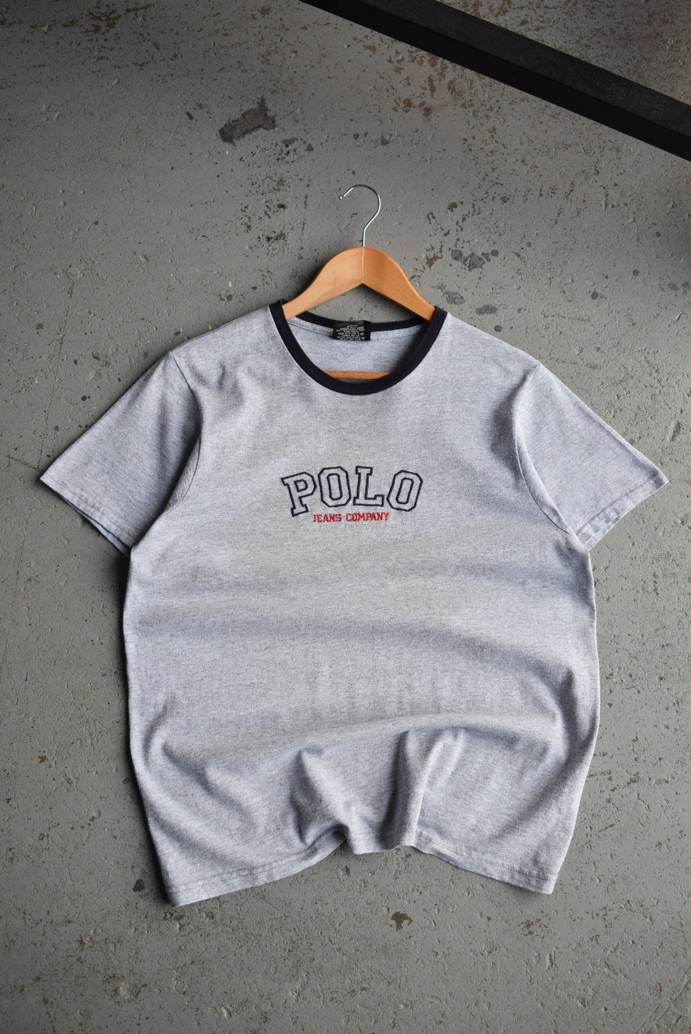 Vintage Ralph Lauren Polo Jeans Embroidered Tee (S) - Retrospective Store