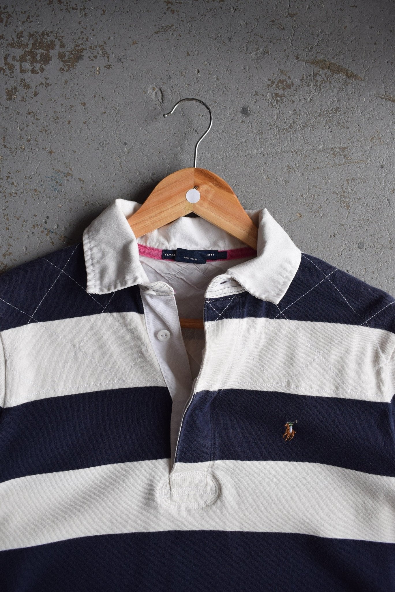 Vintage Ralph Lauren Sport Rugby Polo (Women's L) - Retrospective Store