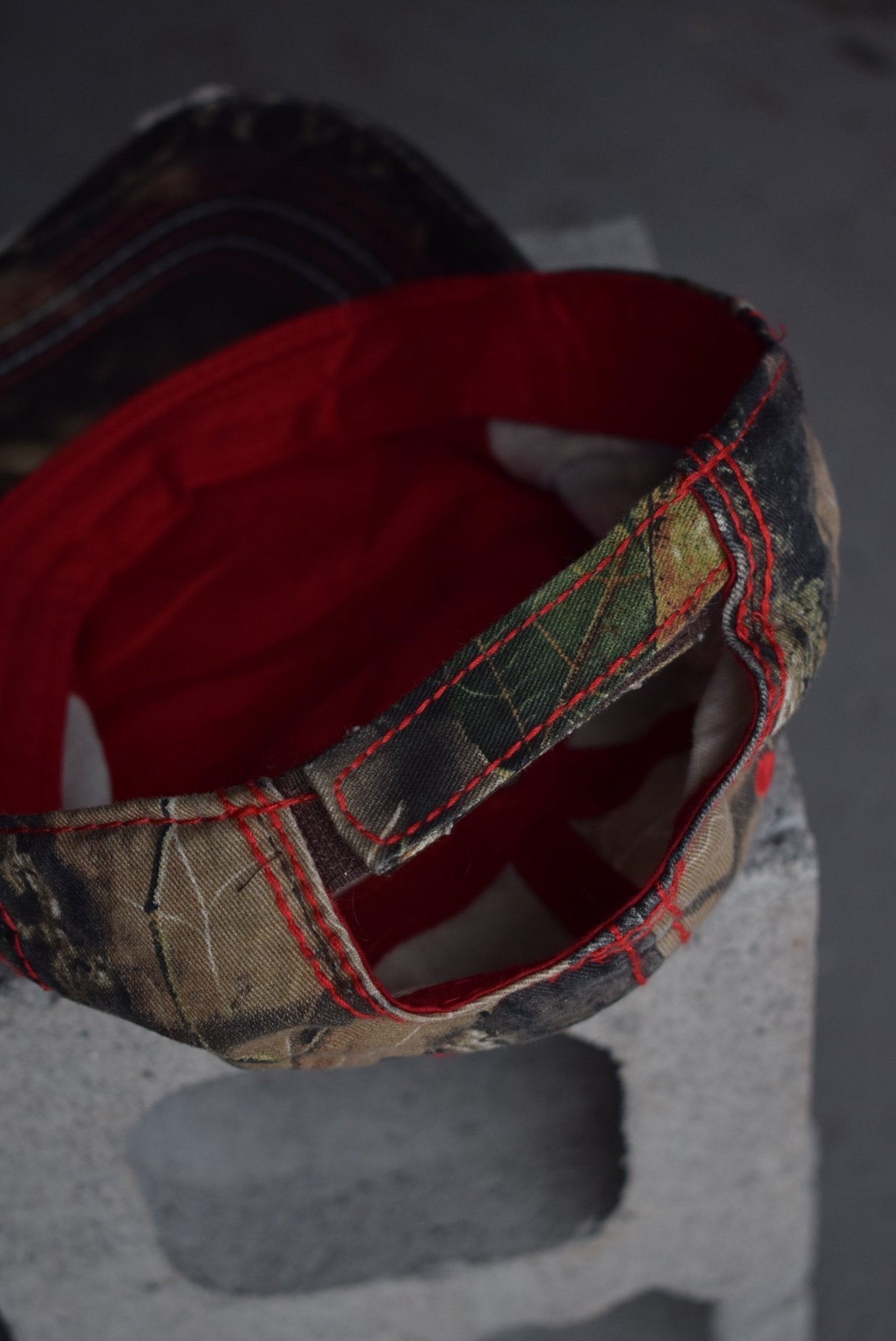 Vintage Real Tree Camo Flag Hat - Retrospective Store