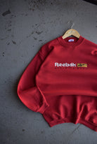 Vintage Reebok Athletic Department Embroidered Spellout Crewneck (M/L) - Retrospective Store