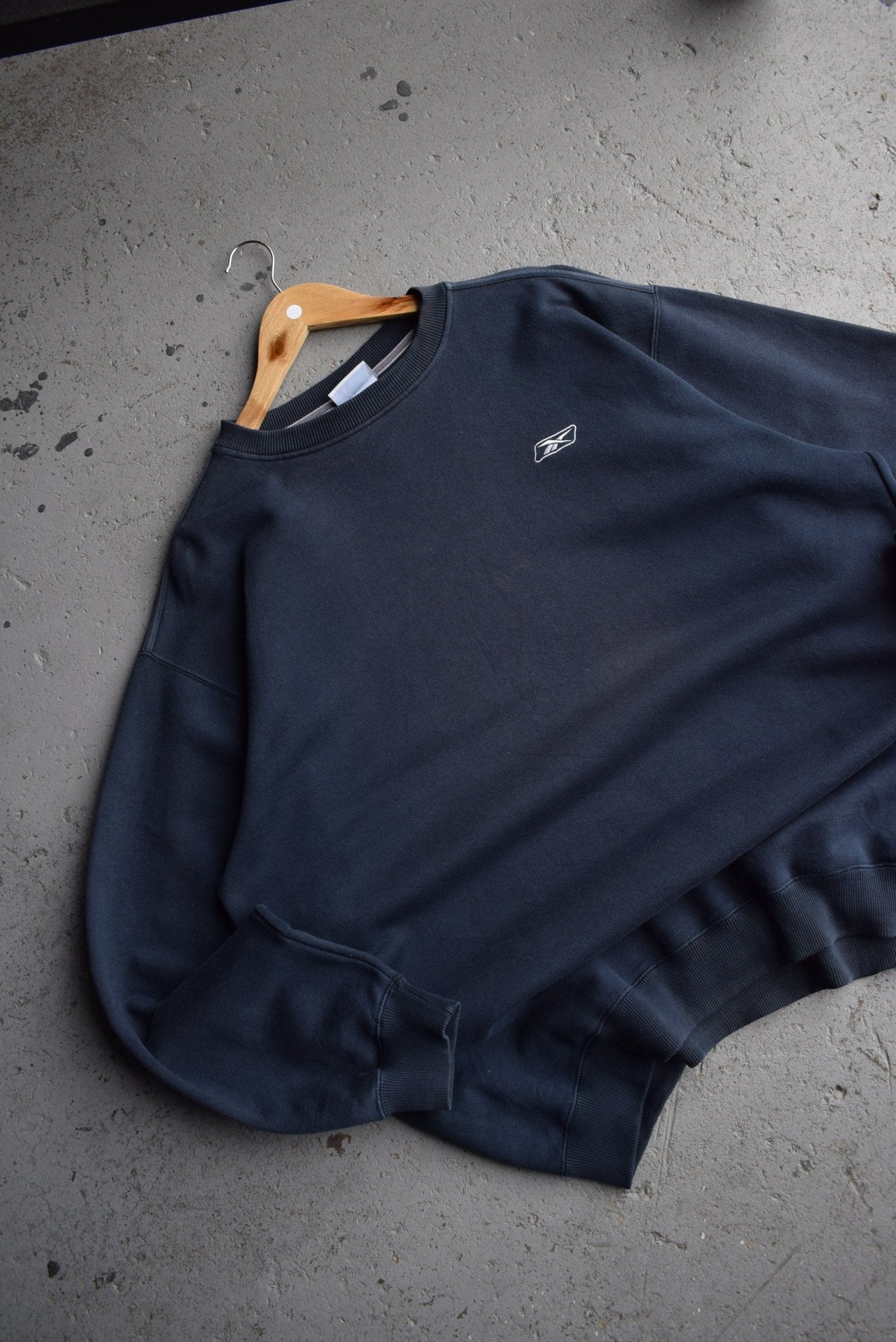 Vintage Reebok Classic Logo Embroidered Crewneck (XXL) - Retrospective Store