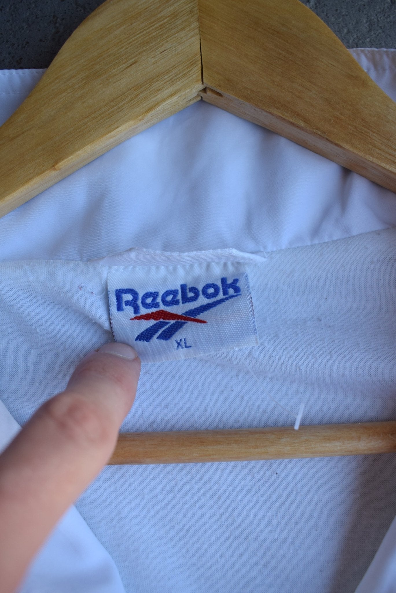 Vintage Reebok Classic Logo Embroidered Jacket (M/L) - Retrospective Store