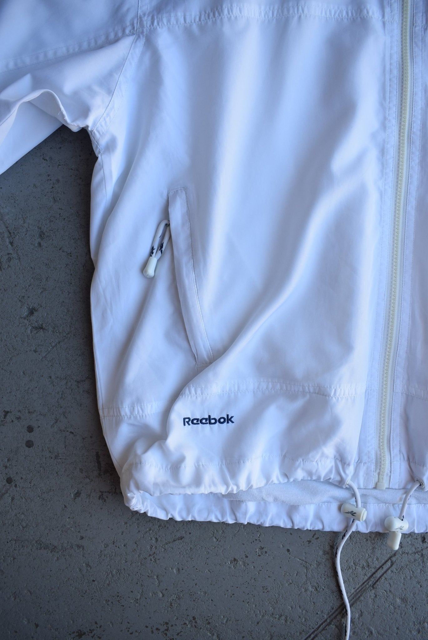 Vintage Reebok Classic Logo Embroidered Jacket (M/L) - Retrospective Store