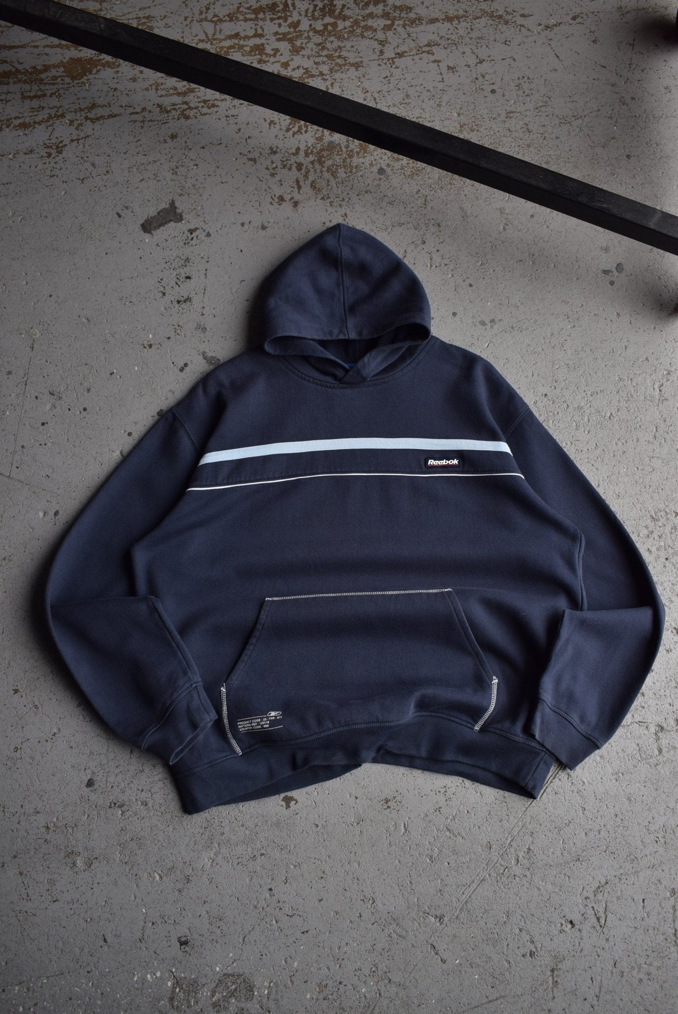 Vintage Reebok Classic Logo Hoodie (L) - Retrospective Store