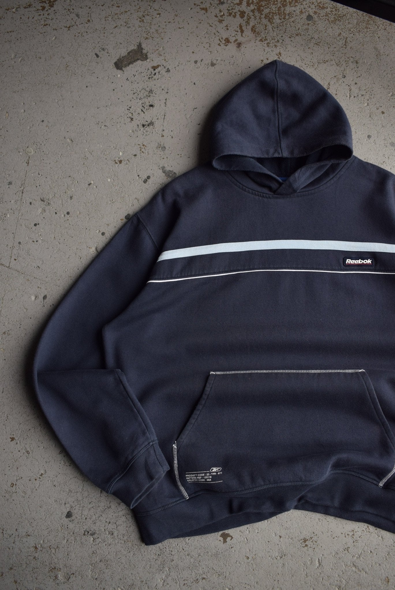 Vintage Reebok Classic Logo Hoodie (L) - Retrospective Store