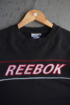 Vintage Reebok Embroidered Spellout Crewneck (XL) - Retrospective Store