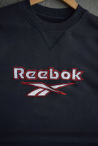 Vintage Reebok Spellout Embroidered Crewneck (M) - Retrospective Store