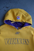 Vintage Reebok x NFL Minnesota Vikings Embroidered Hoodie (XL) - Retrospective Store
