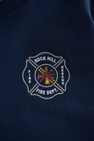Vintage Rock Hill Fire Department Graphic Crewneck (L) - Retrospective Store
