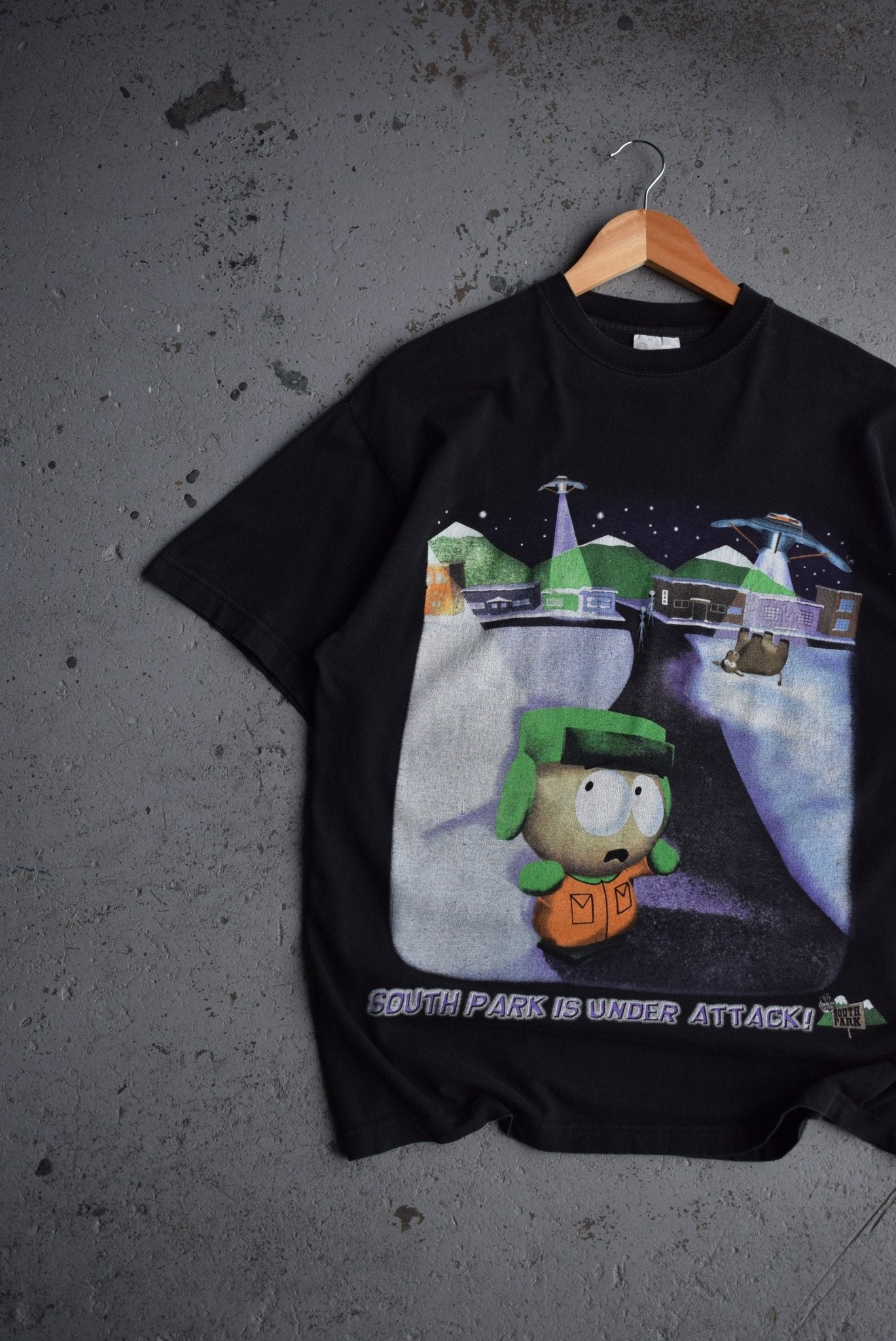 Vintage South Park Is Under Attack Tee (M) - Retrospective Store