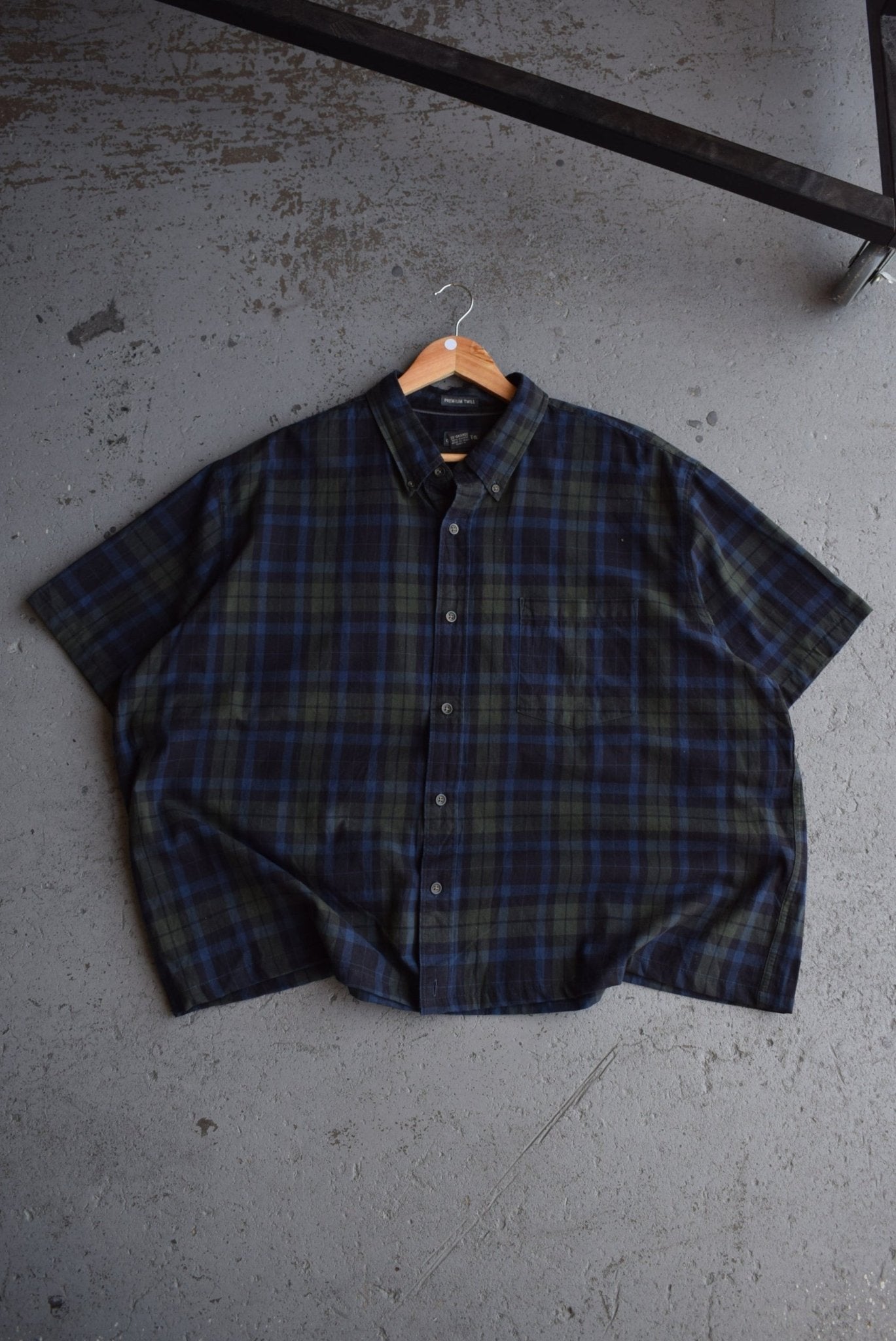 Vintage St. Johns Bay Cropped Button Up (XXL) - Retrospective Store