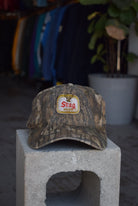 Vintage Stag Beer Real Tree Embroidered Hat - Retrospective Store