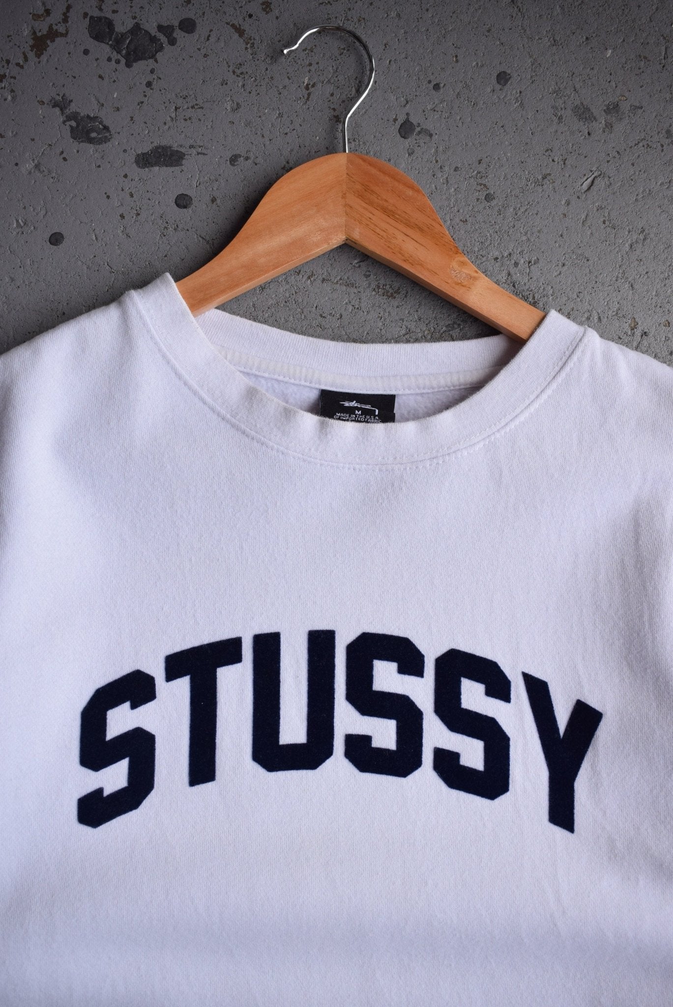 Vintage Stussy Spellout Crewneck (M) - Retrospective Store
