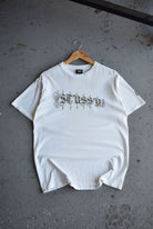 Vintage Stussy Spellout Tee (M) - Retrospective Store
