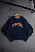 Vintage Syracuse University Embroidered Crewneck (XXL) - Retrospective Store