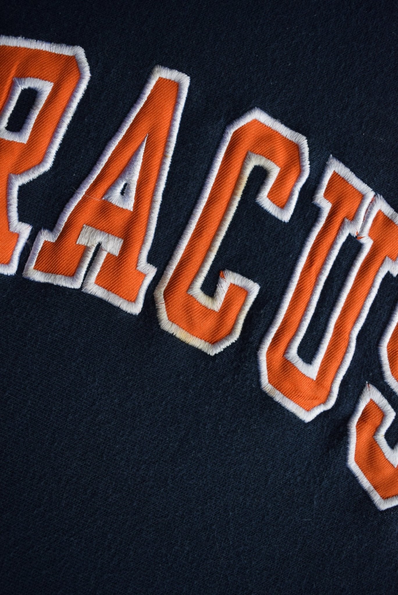 Vintage Syracuse University Embroidered Crewneck (XXL) - Retrospective Store