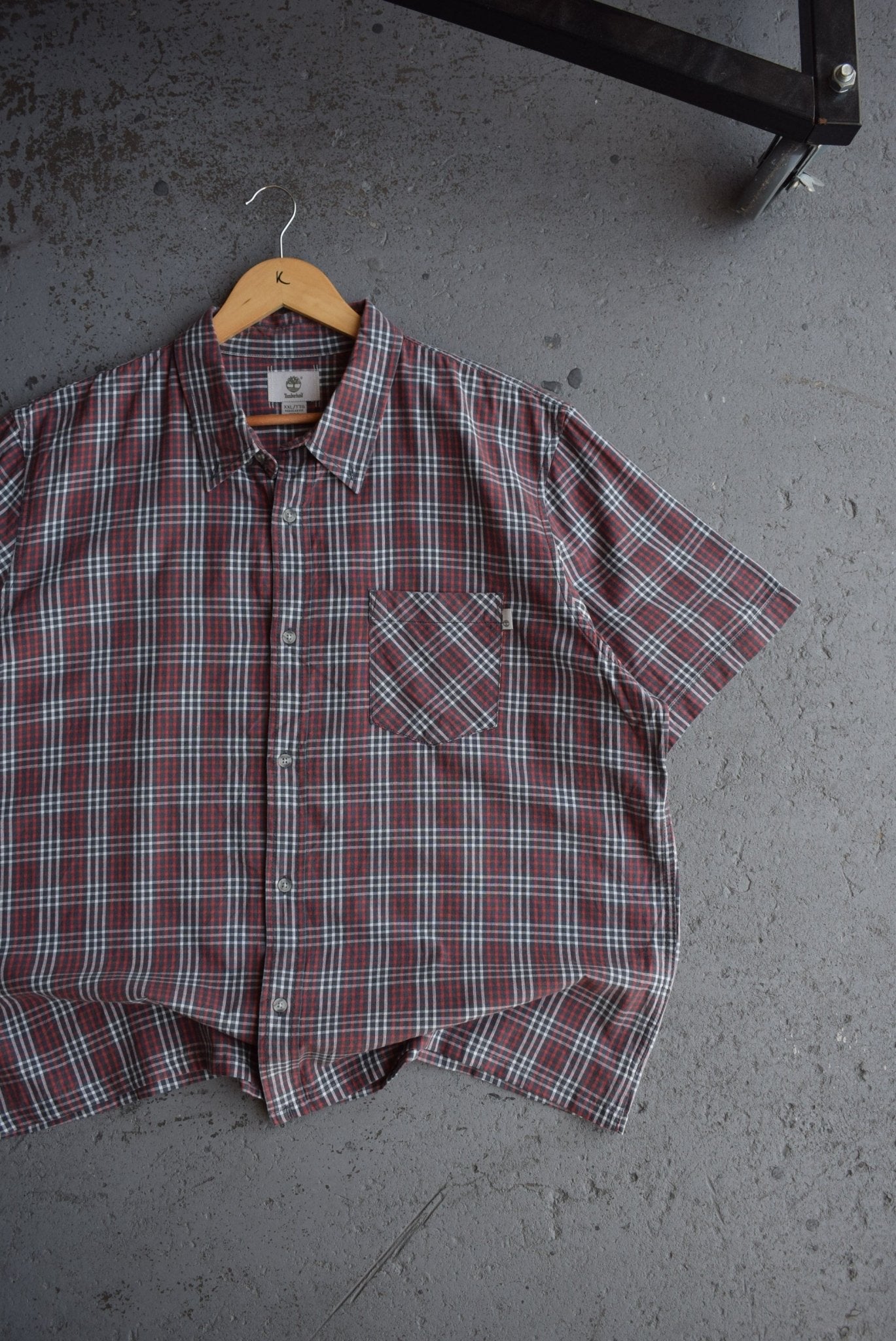 Vintage Timberland Cropped Button Up (XXL) - Retrospective Store