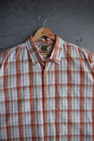 Vintage Timberland Cropped Button Up (XXL) - Retrospective Store