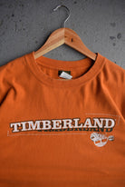 Vintage Timberland Spellout Long Sleeve Tee (L) - Retrospective Store