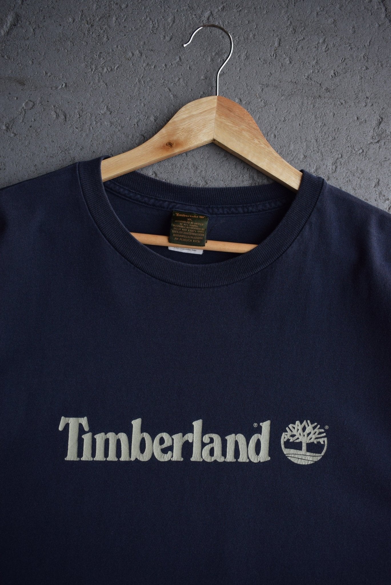 Vintage Timberland Spellout Tee (XL) - Retrospective Store