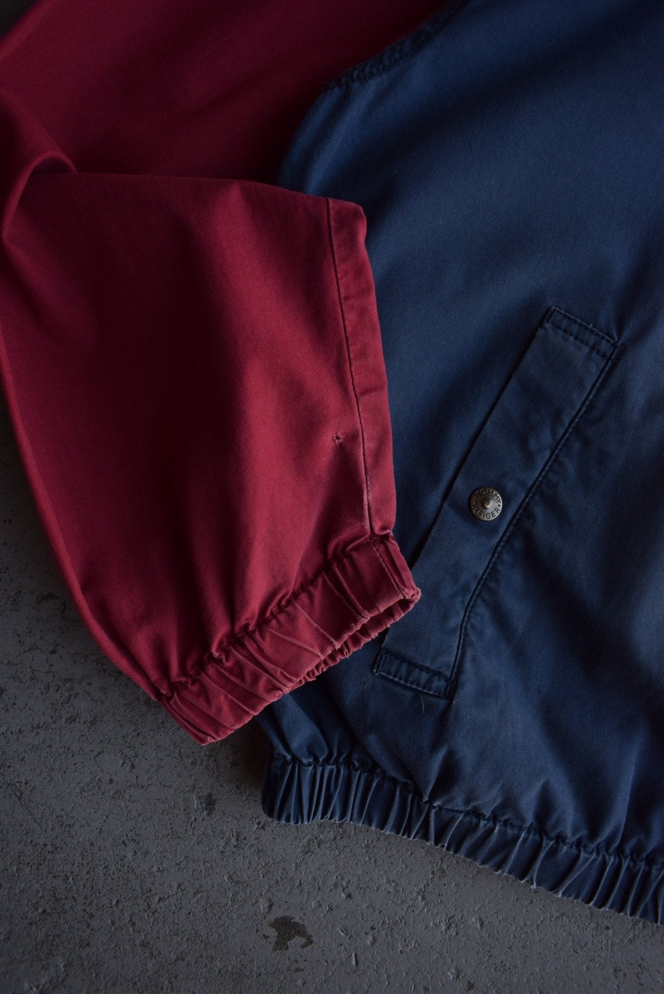 Vintage Tommy Hilfiger Classic Logo Embroidered Harrington Jacket (L) - Retrospective Store