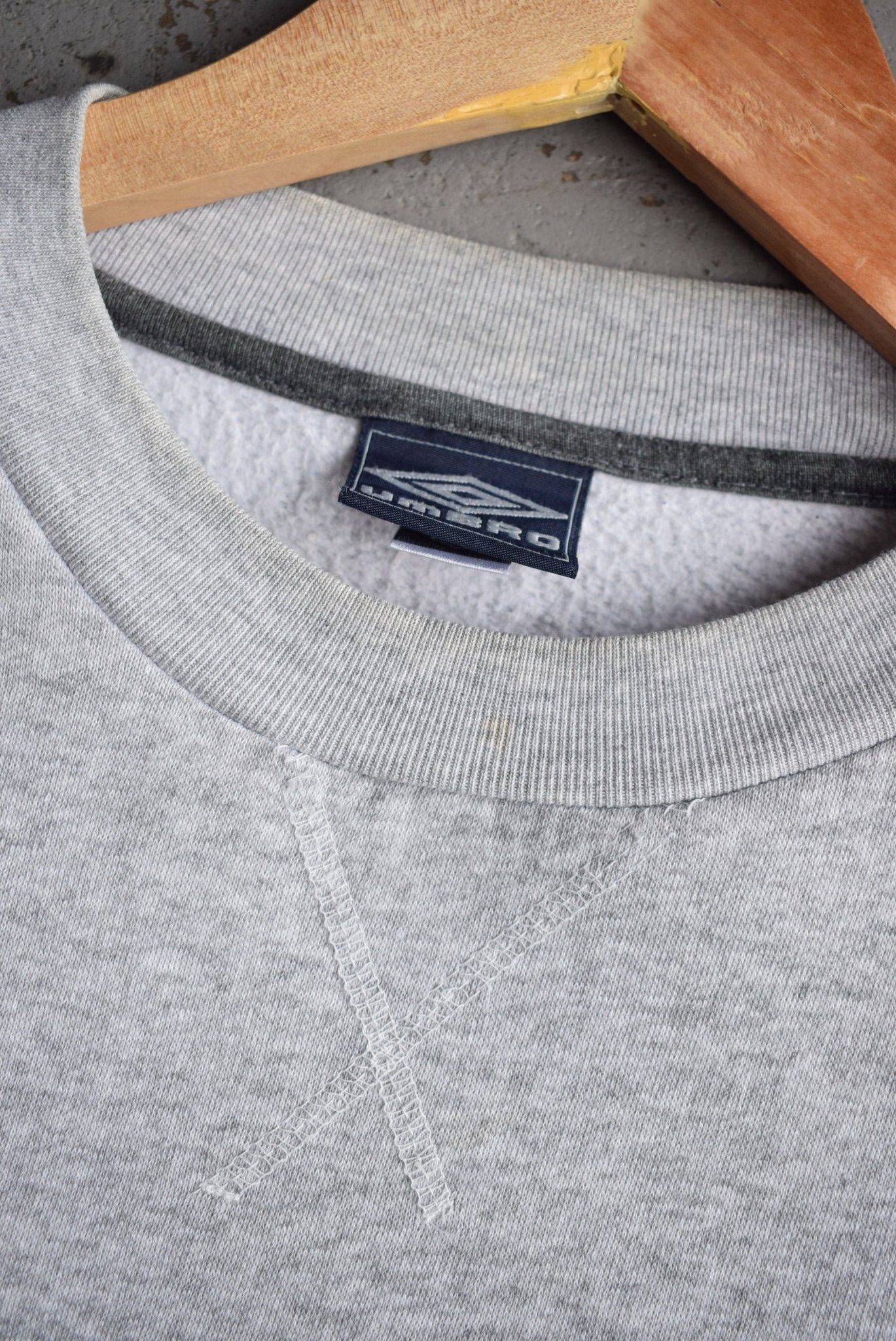 Vintage Umbro Embroidered Spellout Crewneck (M/L) - Retrospective Store