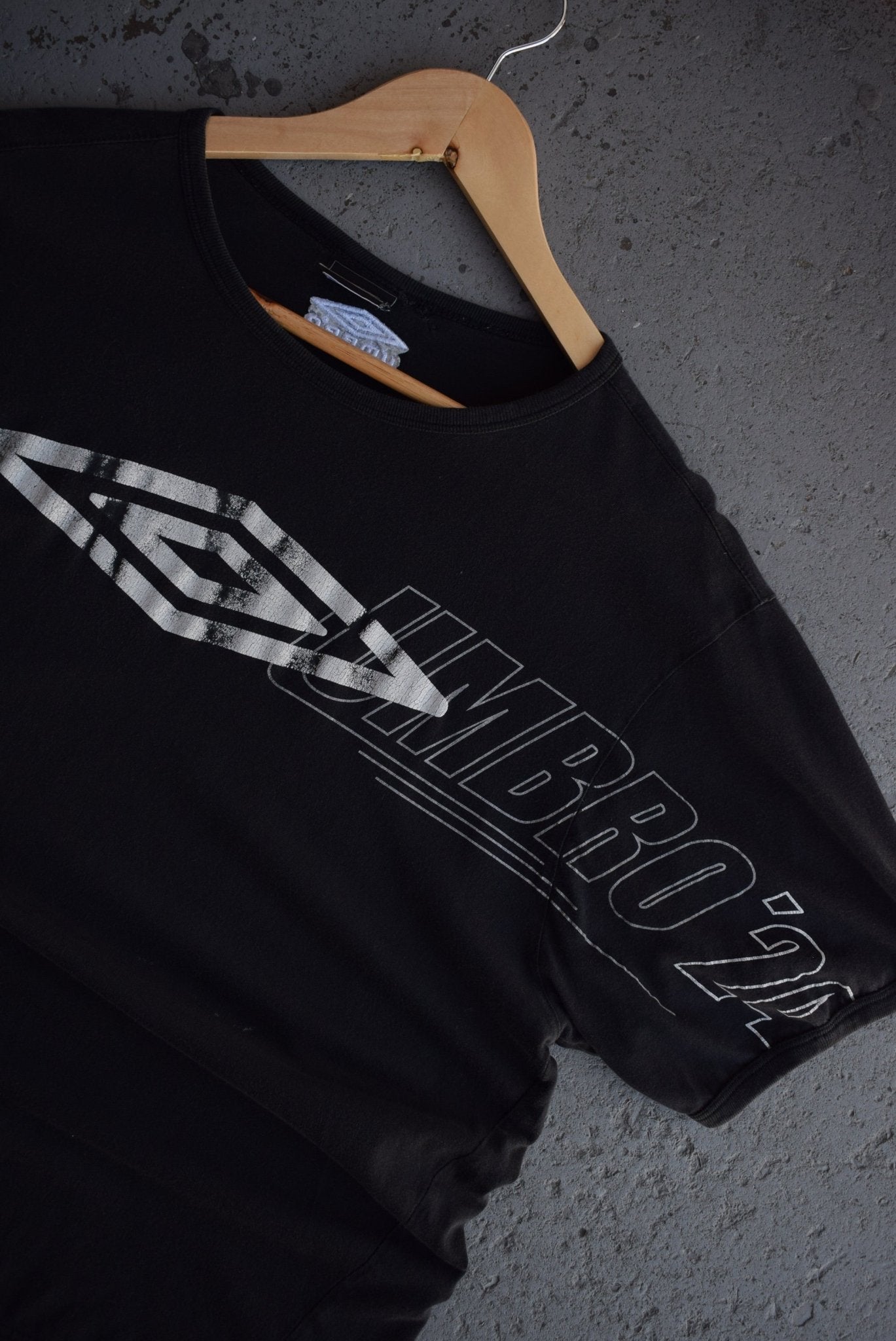 Vintage Umbro Spellout Tee (L) - Retrospective Store