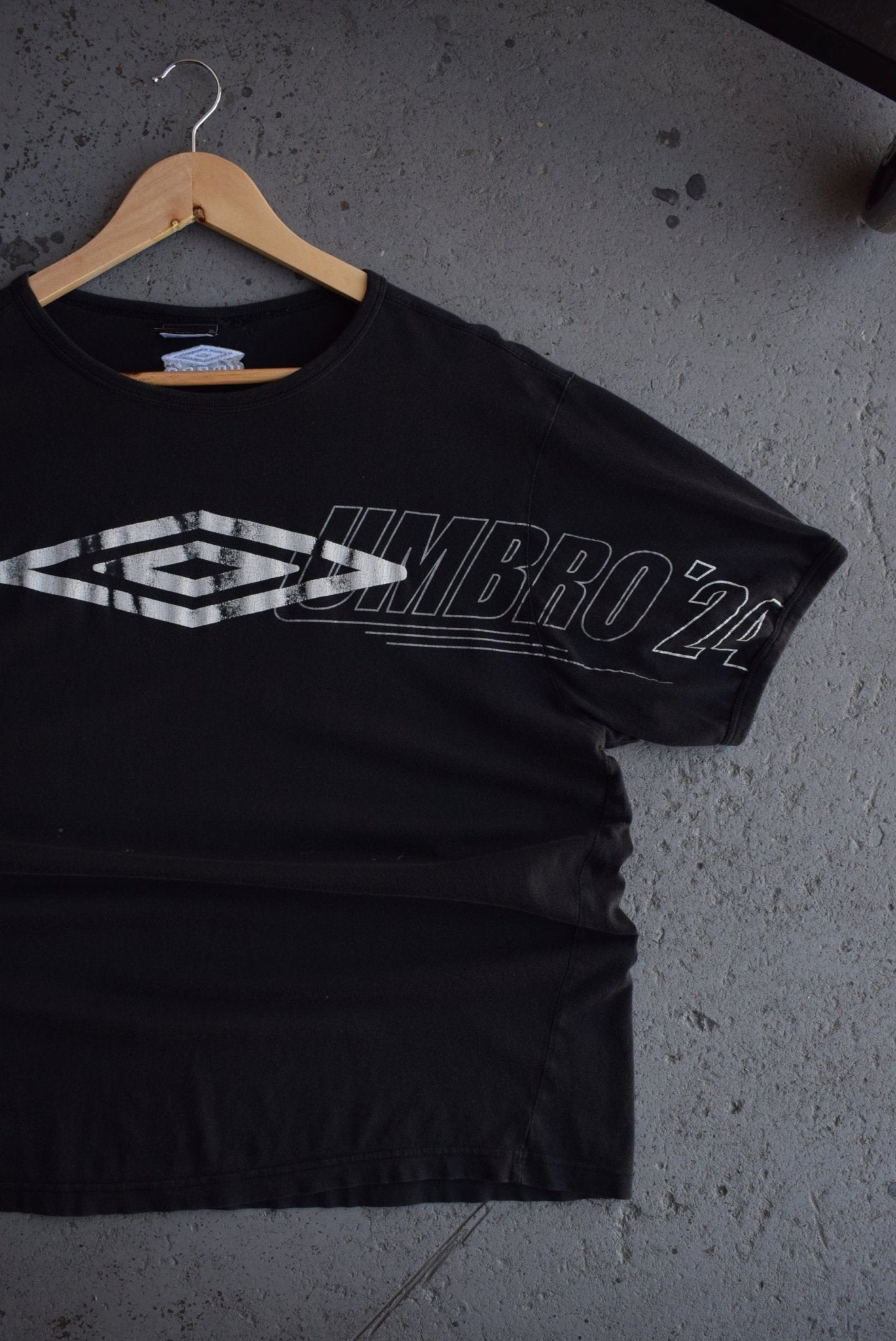 Vintage Umbro Spellout Tee (L) - Retrospective Store