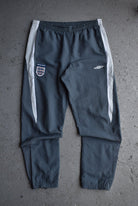 Vintage Umbro x England National Football Team Embroidered Track Pants (L) - Retrospective Store