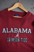 Vintage University of Alabama Crimson Tide Embroidered Crewneck (XXL) - Retrospective Store
