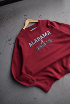 Vintage University of Alabama Crimson Tide Embroidered Crewneck (XXL) - Retrospective Store