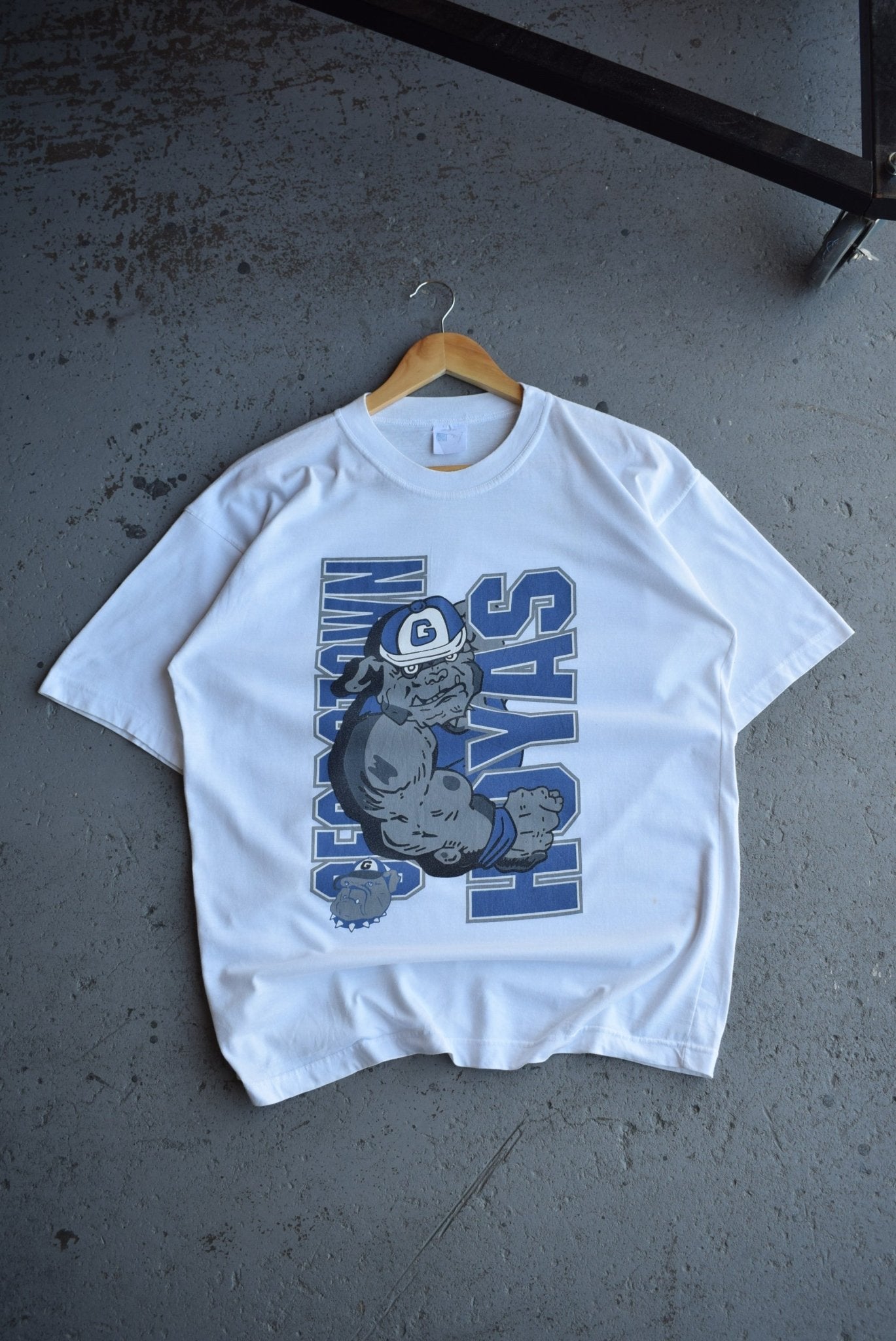 Vintage University of Georgia Bulldogs Tee (L) - Retrospective Store