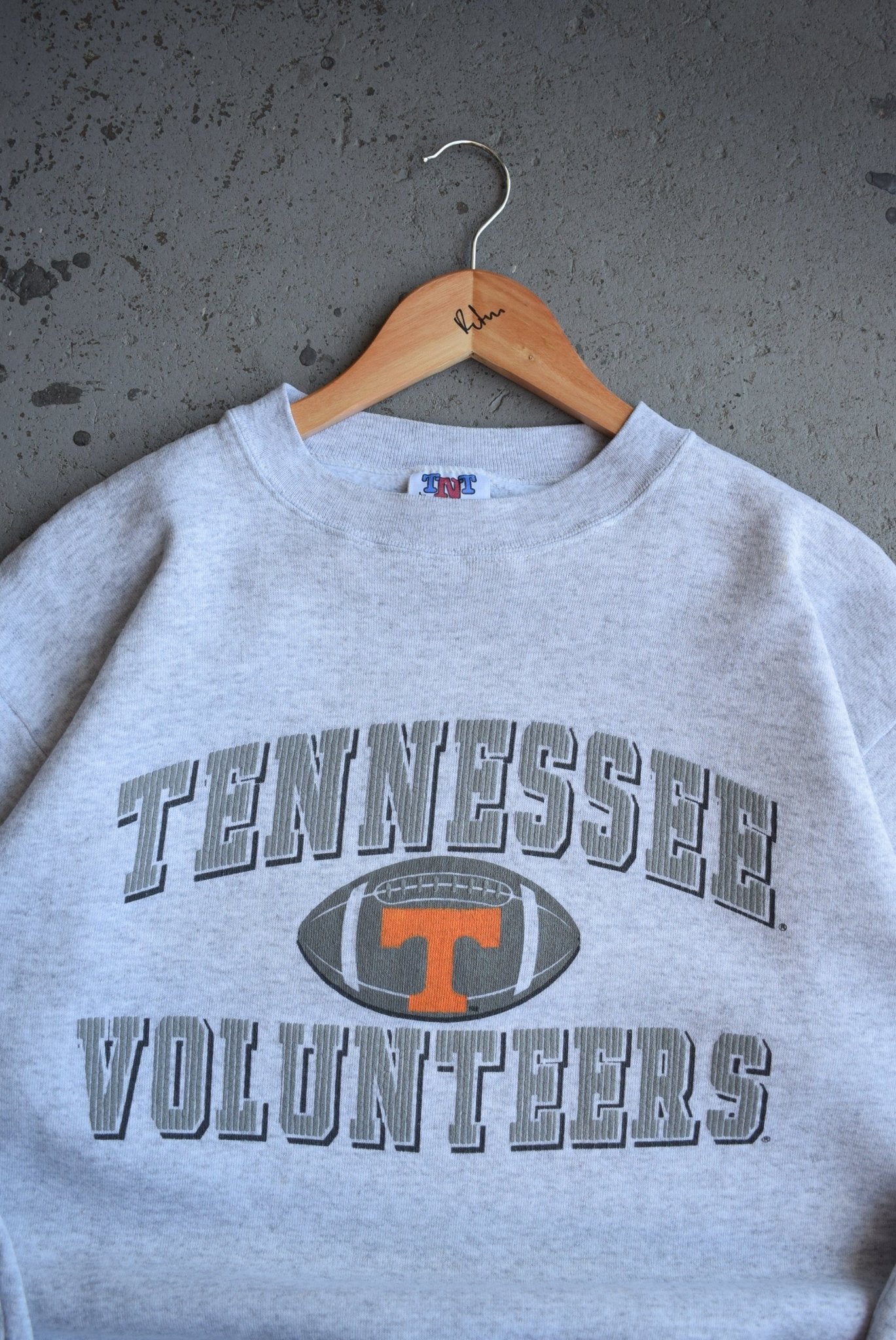 Vintage University of Tennessee Football Crewneck (S) - Retrospective Store