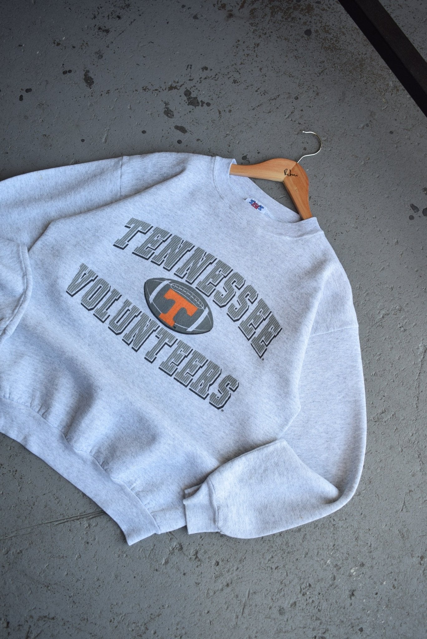 Vintage University of Tennessee Football Crewneck (S) - Retrospective Store