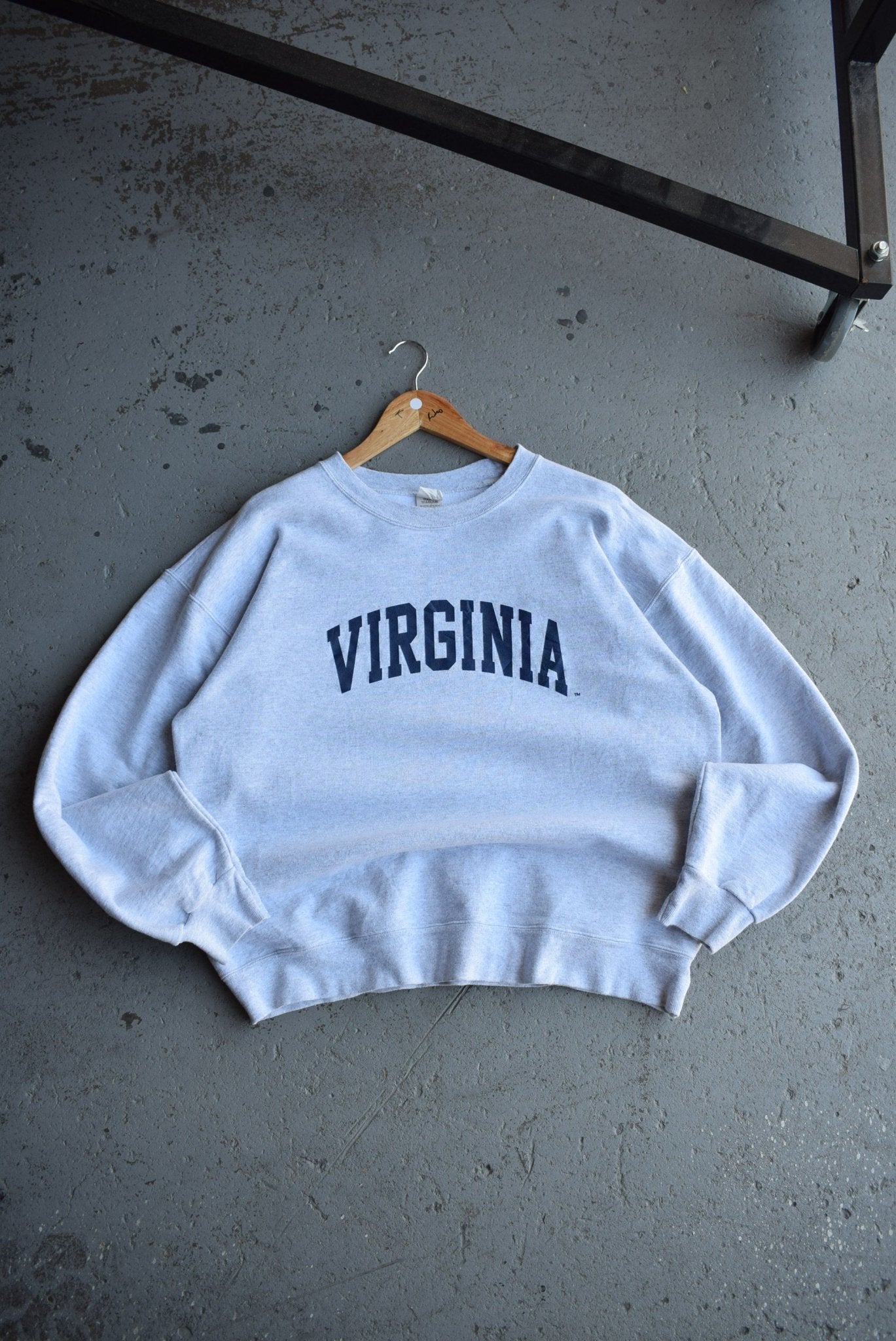 Vintage University of Virginia Spellout Crewneck (L) - Retrospective Store