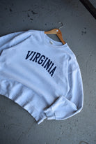 Vintage University of Virginia Spellout Crewneck (L) - Retrospective Store
