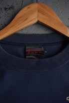 Vintage Vans Classic Logo Embroidered Long Sleeve Tee (M) - Retrospective Store