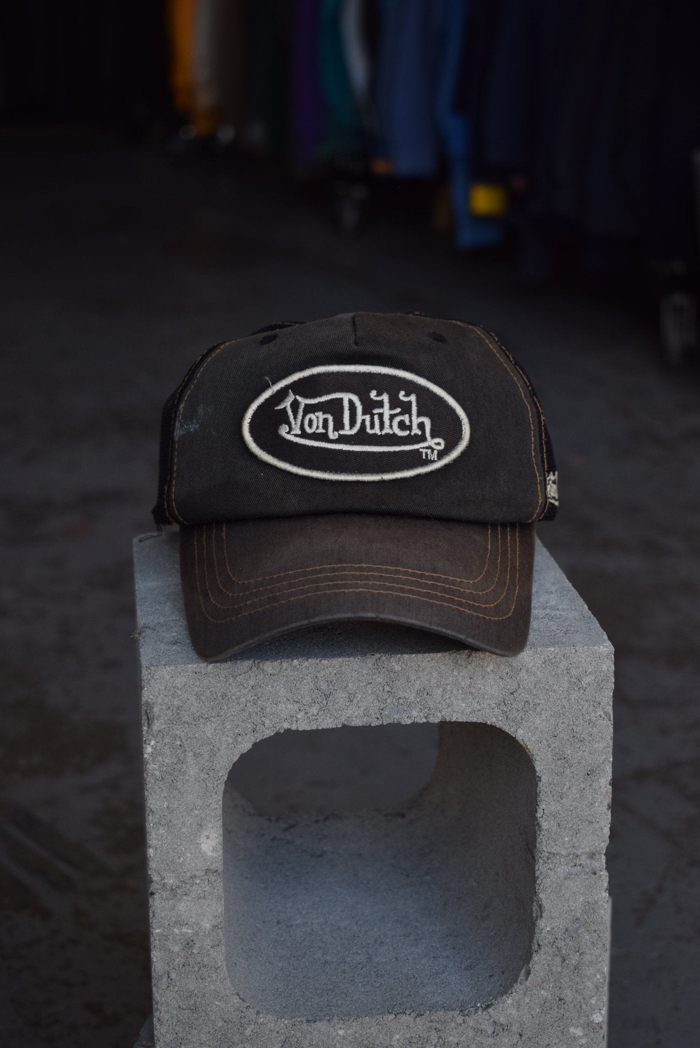 Vintage Von Dutch Embroidered Hat - Retrospective Store